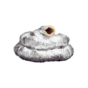 Duct Flexible Insulated 150mm x 10m Aluminium/Fibreglass 10m Coil [Pack=10]