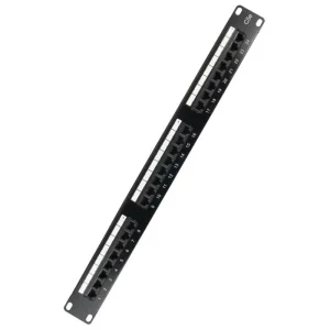 All-Rack PNL24AB 24 Port Cat 5e Patch Panel (AB) Grey