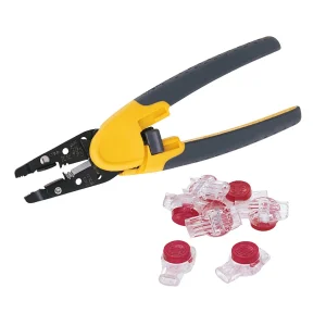 Ideal 33-719 Kinetic Super Wire Stripper/Crimper Splice and Repair Kit