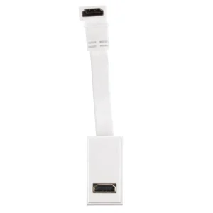 Click New Media Module 1 Gang HDMI White