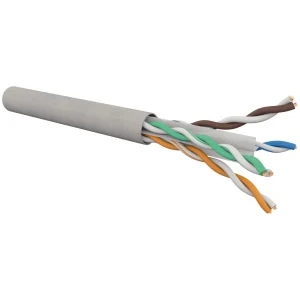 Gigamedia Cable CAT6 4P AWG24 U/UTP PVC ECA Grey PB 305M
