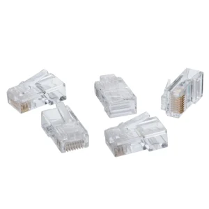 RJ45 Plug 8 Position 8 Contact - 25 Pack