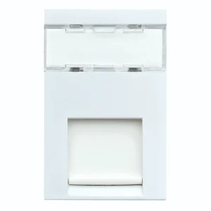 Datacom Module Cat5e RJ45 22 x 37mm White for LJU6C