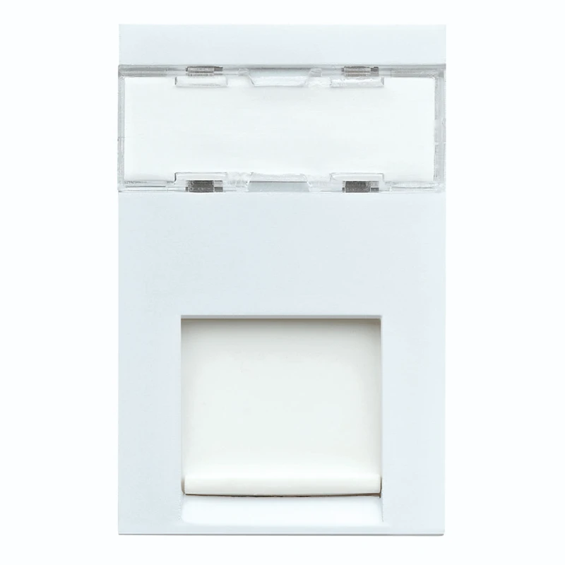 Datacom Module Cat5e RJ45 22 x 37mm White for LJU6C