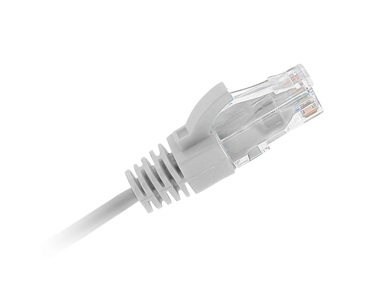 Gigamedia Patch Cord RJ45 INITIO Cat 6 U/UTP 26AWG LSHF Grey 0m5