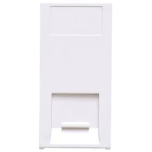 Socket 1 Module Telephone Secondary White
