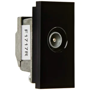 Socket 1 Module Digital Tv Non Isolated Black Male