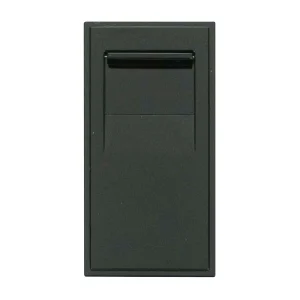 Socket Telephone Secondary Black