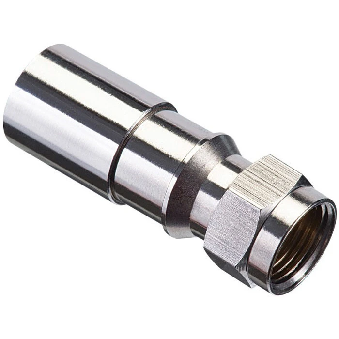 Ideal RTQ Connector Compression F Type RG6 Jar=50 Reg/Tri/Quad - Image 2