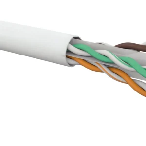 Gigamedia Cable CAT6 4P AWG24 U/UTP LZSH DCA White REELEX 305m