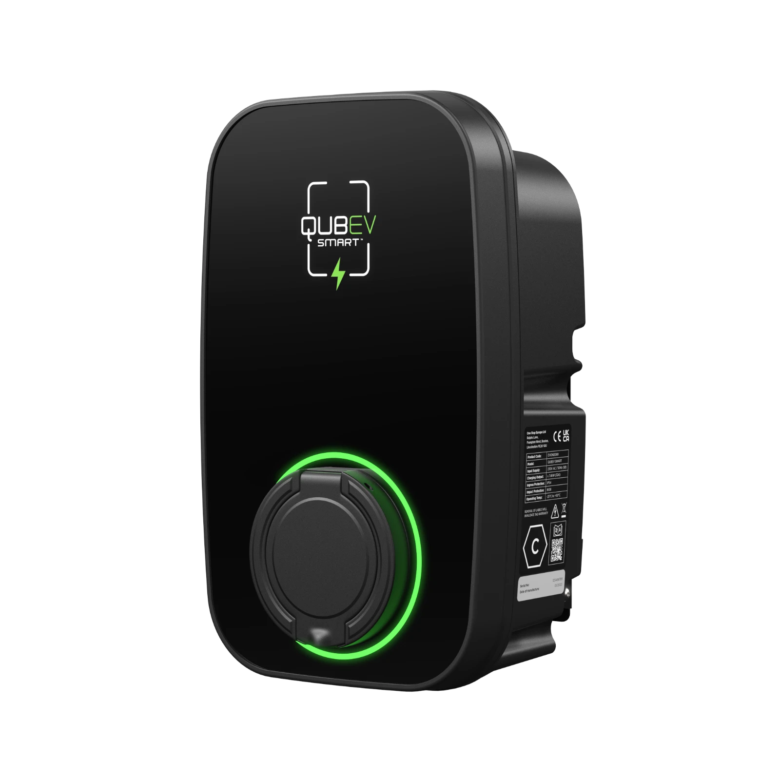 Rolec Qubev Smart EV Charger 32A 7.4kW Type 2 Socket - Image 2