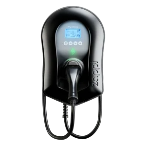 ZAPPI Multiphase EV Charger 7-22kW Tethered Black