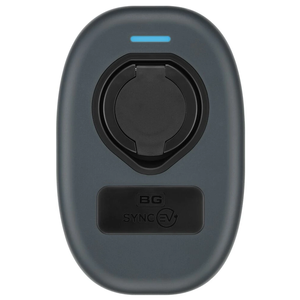 EV Wall Car Charger Type 2 Socket 7.4kW 4G RFID CT