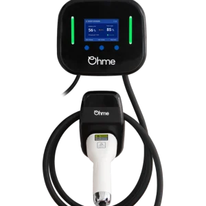 Ohme Home Pro Type 2 Tethered EV Charger 7.4kW 8m Black