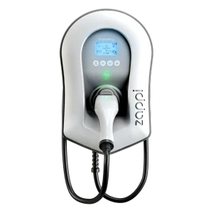 ZAPPI Multiphase EV Charger 7-22kW Tethered White