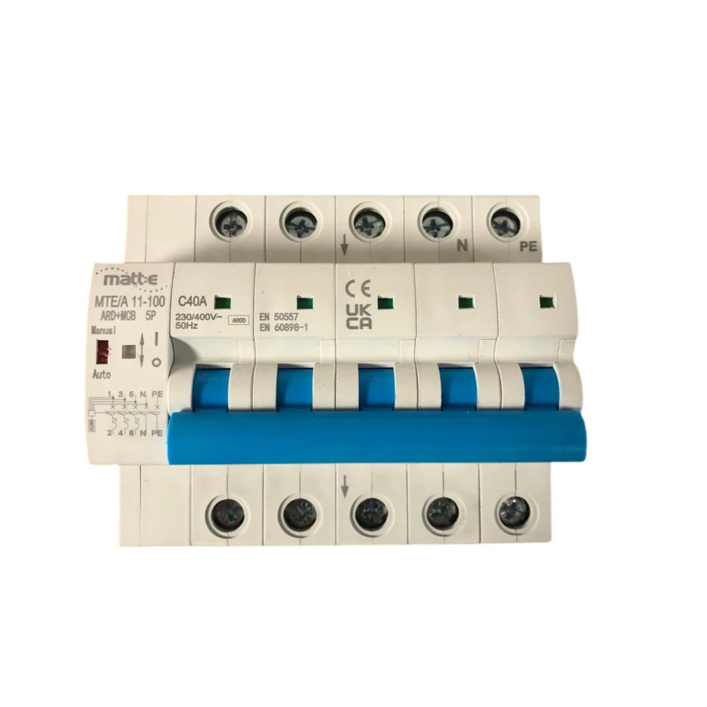 5 pole 100A MCB with built in PEN fault protection