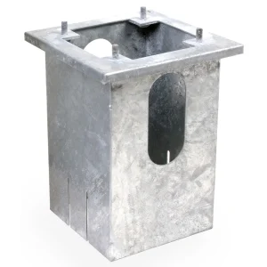 AutoCharge Galvanised Steel Ground Mounting Base