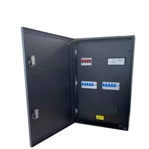 Connection centre with O-PEN®, manual reset 5 pole isolator suitable for loads up to 100A