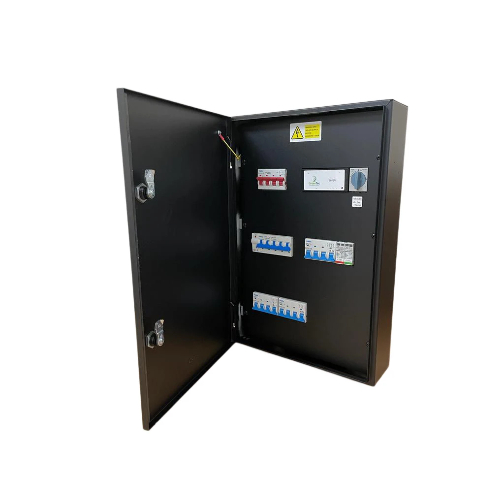 Three Phase Connection Unit with Auto Rest Isolator Type 2 SPD and 2 x 32A TPN MCBs - Image 2