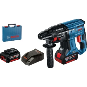 Bosch GBH18V21C Professional Cordless Rotary Hammer Drill With SDS Plus Kit