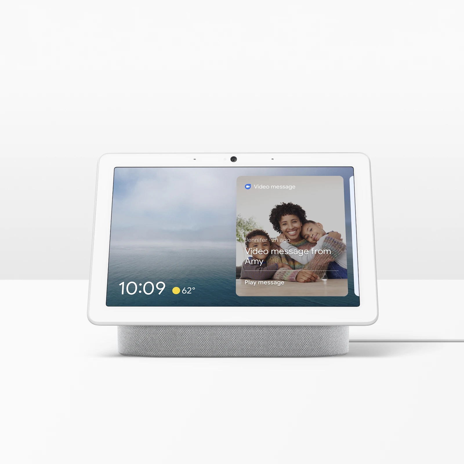 Google Nest GA00426-GB Hub Max Chalk