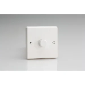 Varilight JQM101W Dimmer 1 Gang V-Pro Master Non-WIFI White