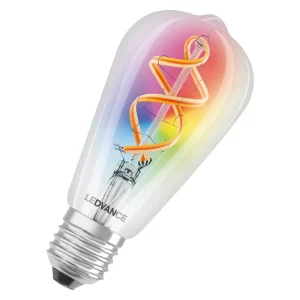 SMART+ 4.5W E27 Filament LED ST64 Clear RGBW
