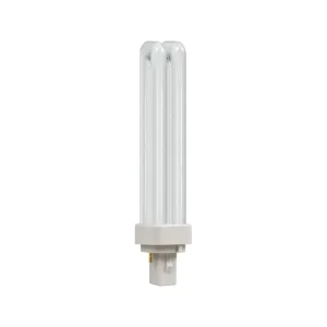 Crompton CLD18SW CFL Double Turn D Type 18W 3500K G24d-2 2 Pin