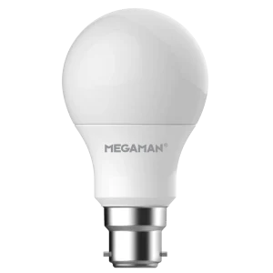 Megaman 143376E LED Lamp 8.6W 6500K Classic B22 - Non Dimmable