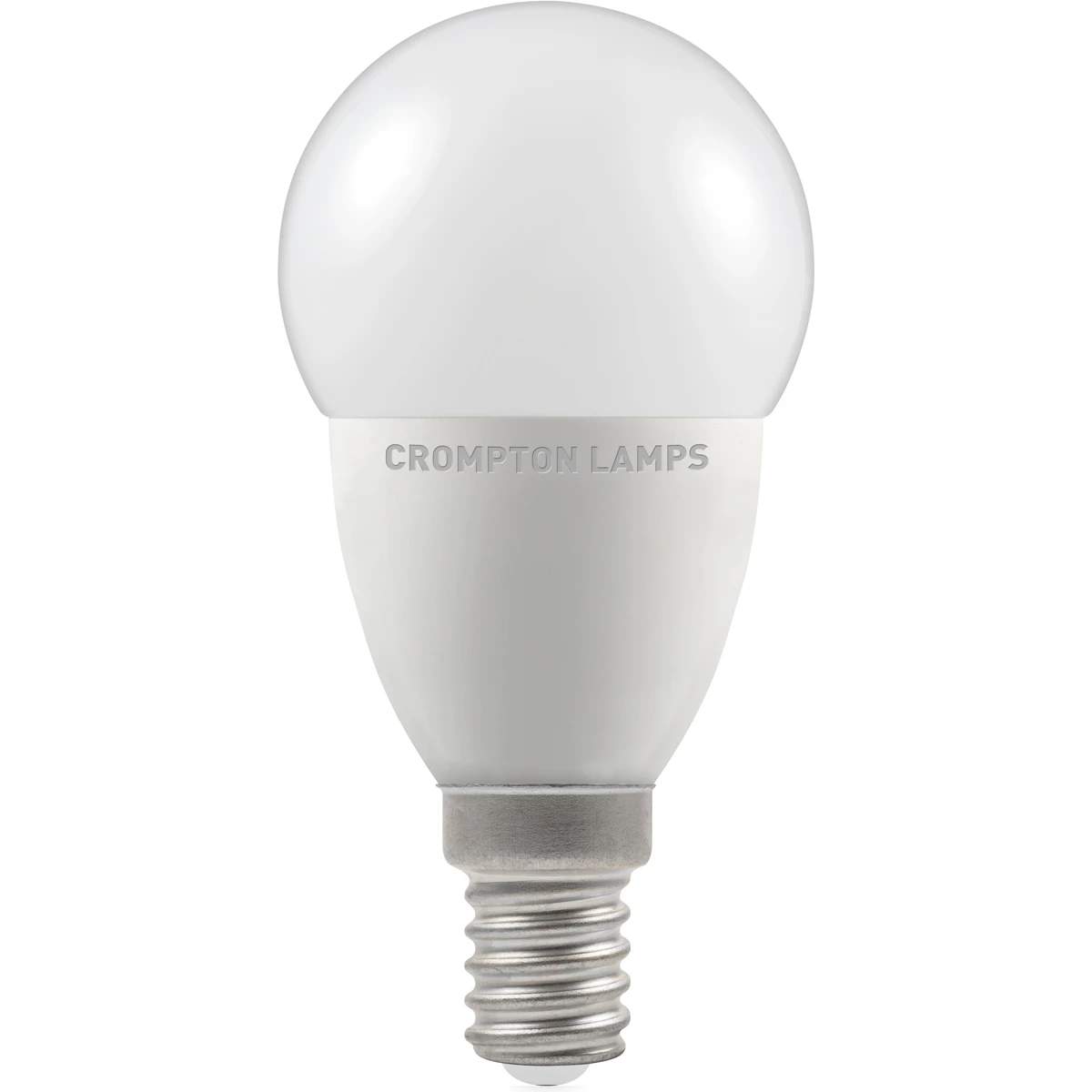 Crompton 11526 LED Round Golfball Light Bulb 5.5W 2700K SES-E14 - Warm White