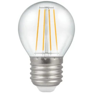 Crompton 7239 LED Light Bulb Filament Round Dimmable