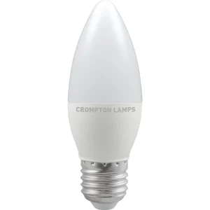 Crompton 11311 LED Candle Bulb 5.5W 2700K ES-E27 - Warm White