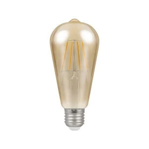 Crompton 4238 LED ST64 Filament Antique 5W Dimmable 2200K ES-E27
