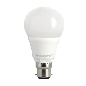 GLS Bulb B22 470lm 4.8W 2700K Dimmable 240 Beam Frosted Integral