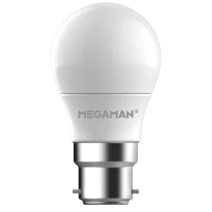 Megaman 143394E LED 2.9W 2700K Golfball B22 - Non Dimmable