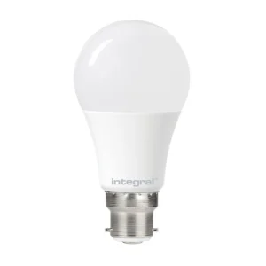 GLS Bulb With Dusk To Dawn Dual Sensor B22 806Lm 8W 2700K Non-Dimmable 240 Beam Frosted Integral