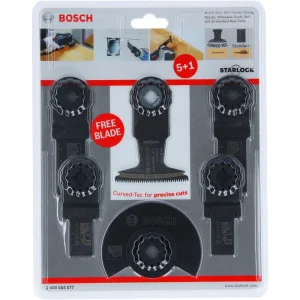 Bosch Multitool Blade Set 6 Piece