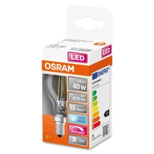 Osram LED Retrofit CLASSIC P DIM 40 5W 4000K E14 Lamp