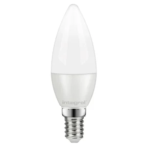 Candle Bulb E14 470LM 4.2W 2700K Dimmable 240 Beam Frosted Integral