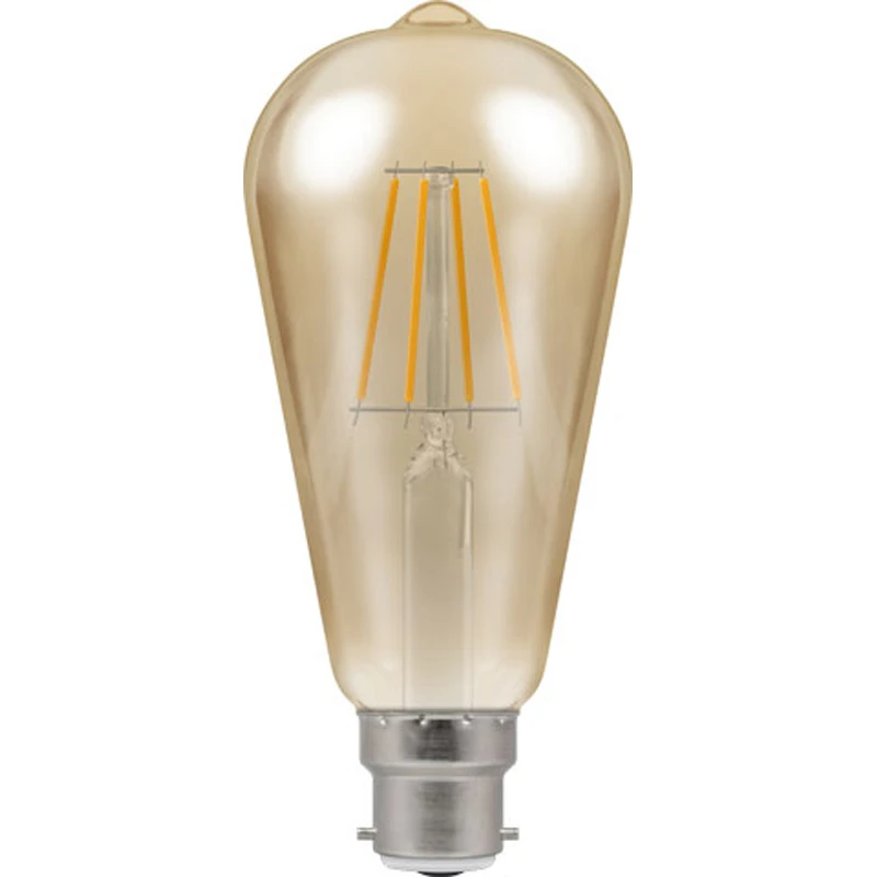 Crompton 4221 LED ST64 Filament Antique 5W Dimmable 2200K BC-B22d - Image 2