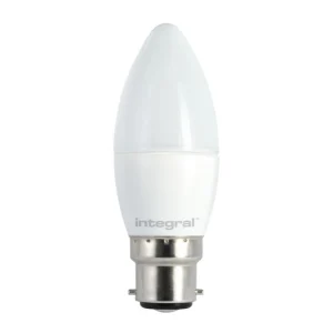 Candle Bulb B22 470Lm 4.2W 2700K Dimmable 240 Beam Frosted Integral