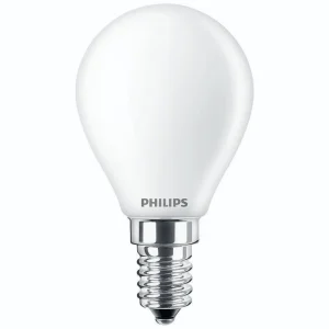 Philips Corepro Ledluster 6.5W (60W Equiv) P45 E14 827 Fr G Non Dimmable