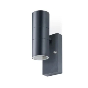 JCC JC17062ANTH Outdoor GU10 Up/Down Wall Lights Anthracite Grey