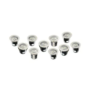 VITA 3.6W LED circular kit with 10 fittings IP68 Warm White