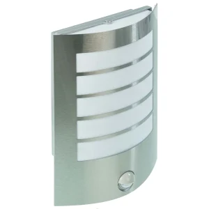 KSR KSR9956SS Acqua LED Wall Light 8W IP44 With PIR Sensor