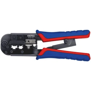 Knipex 97 51 10 SB Crimping Pliers for Western Plugs 190 mm