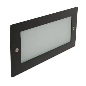 KSR Brick Light LED 3000K Plain Frame 6W Black