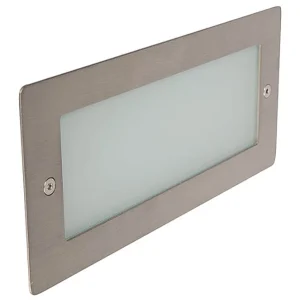 KSR Brick Light LED 4000K Plain Frame 6W Stainless Steel