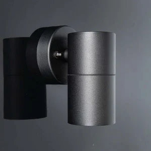 KSR Luso II GU10 Single Wall Light Black