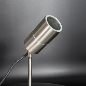 KSR Luso Single Spike Light GU10 Stainless Steel